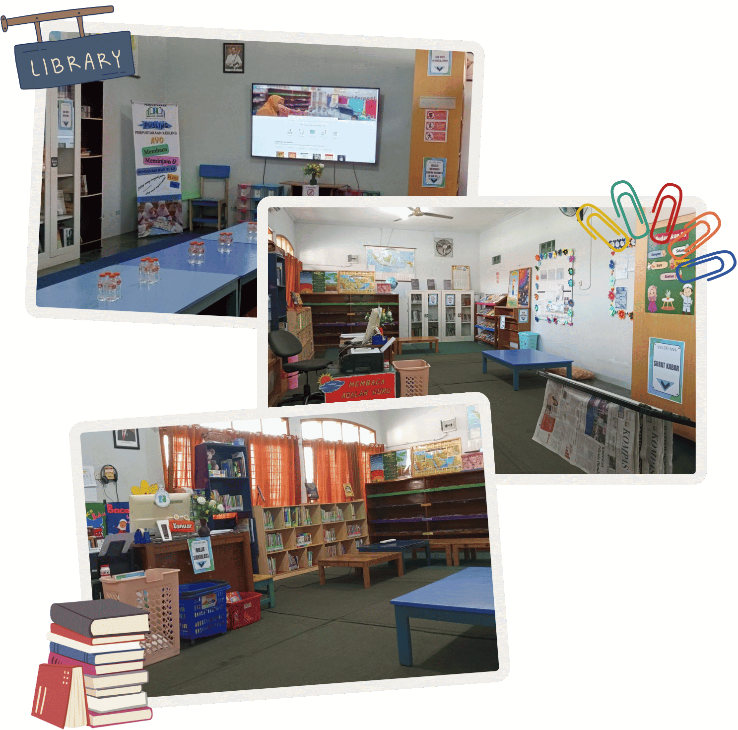 Ilustrasi Perpustakaan